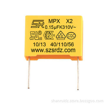 Metallized Polypropylene Film Capacitor with High Frequency, Suitable for power supply